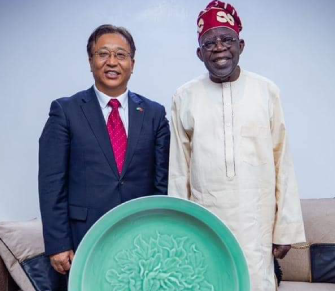 Chinese Ambassador to Nigeria visits Asiwaju in Abuja